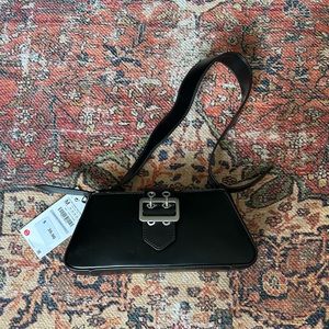 Zara Black 90s style purse